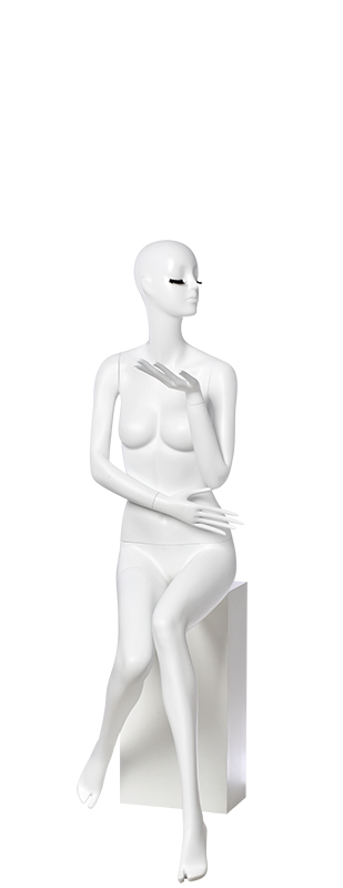 Abstract Female Window Mannequin