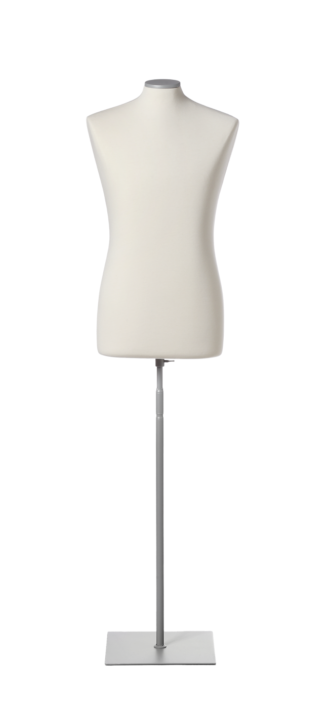 Bust Form with Square Metal Base code 70-26