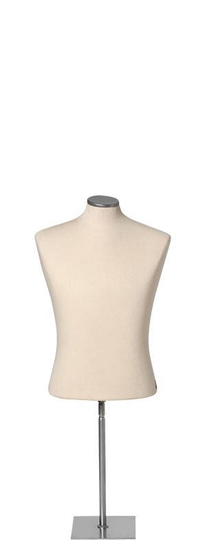 Bust Form with Square Short Nickel Base code 70-1MK-N
