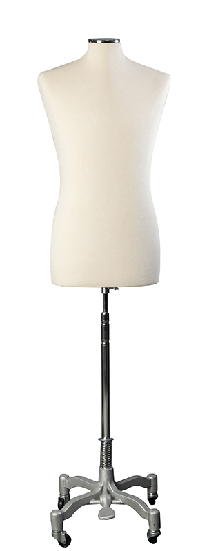 Bust Form with Casted Metal Base code 70-21